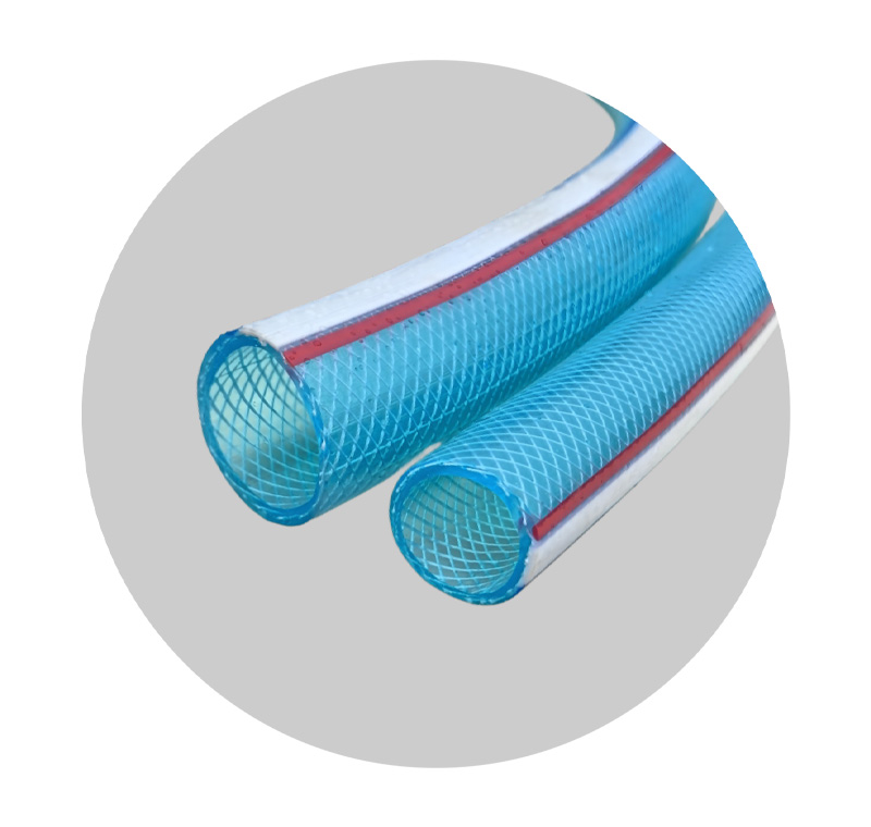 海藍色精致增強軟管